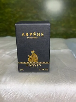 Lanvin Arpege 5ml EDP Vintage Mini Splash (new With Box) • $17.50