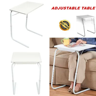 £15.99 • Buy Adjustable Table Mate Portable TV Games Dinner Laptop Tray Folding Desk Sofa Bed