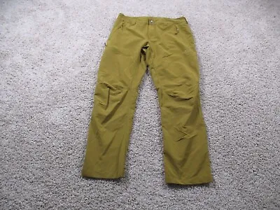 Rab Pants Mens 32 Brown Matrix Cargo Pocket Zip Lightweight Outdoors Hiking • $34.98