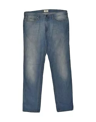 CERRUTI 1881 Mens Slim Jeans W36 L33 Blue AJ11 • £21.36