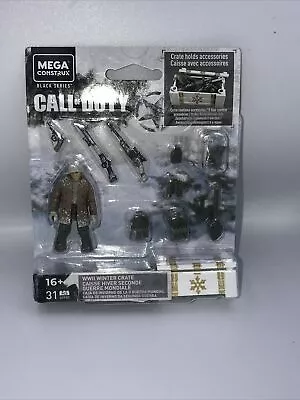 Mega Construx Black Series Call Of Duty WW2 Winter Crate (GYF87) NIB COD • $17.48