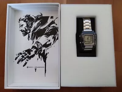 SEIKO WIRED Metal Gear Solid 5 Collaboration Model 2500 New Unused Rare • $2190