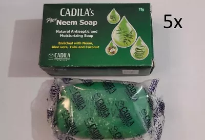 5x Anti Scabies Kills Scabies Mites And Eggs Complete Eradication Neem Soap • £26.40