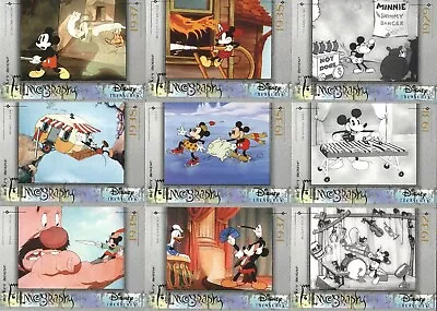 21 Disney Treasures Mickey Mouse Filmography Vintage 2003 Upper Deck 1929-1990 • $30