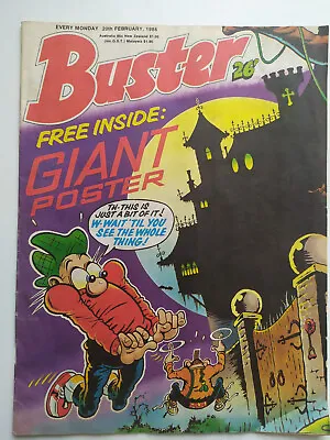 £3.99 • Buy Buster Comic 20th February 1988 NO FREE POSTER