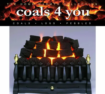 15 Electric Fire Replacement Coals  Ceramic Fibre Gas Coal • £10.79