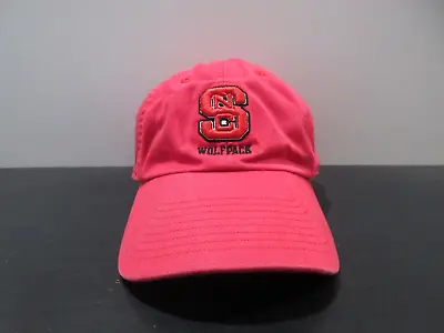 $18.88 • Buy NC State Wolfpack Hat Cap Strap Back Red Black Nike North Carolina Football Mens