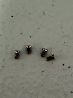 Four Authentic Movado Case Back Screws For Watch 84 G1 1880 • $19.99