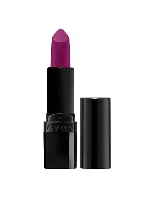 Avon Ultra Perfectly Matte Lipstick Hot Plum Velvety Matte Finish 4gm • $14.78