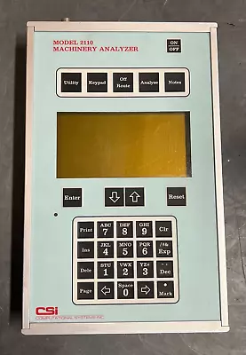 EMERSON CSI 2120 Series RBM Consultant Machinery Vibration Analyzer • $675