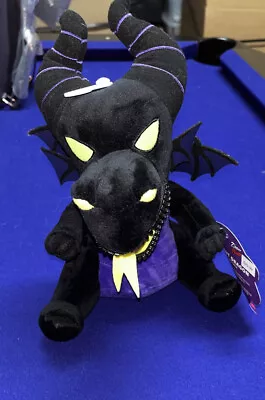 Disney Villains Sleeping Beauty Maleficent Dragon Plush Zipper Mouth New • $59.99