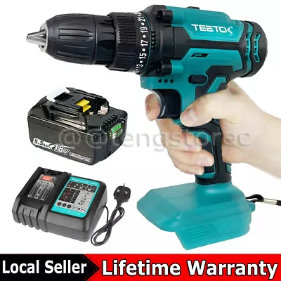 For Makita DHP482Z 18v LXT Li-Ion Cordless 2-Speed Combi Drill LED EX DHP456Z • £98.40