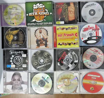 Cd's BulkMusic CDS SecondsRare Missing CoversStart @ $4 Discs Good + Lot 8 • $10