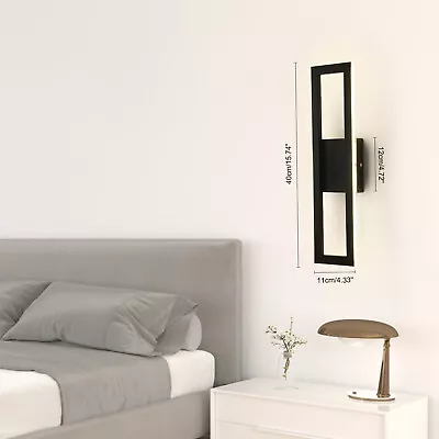 Indoor LED Cube Modern Wall Light Bedroom Living Room Wall Sconce Lamp Dimmable • $39.90