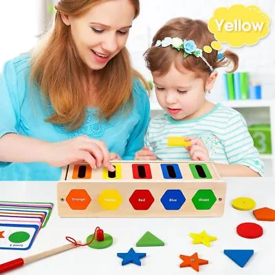 Toddler Montessori Toys Learning Educational Toys For 2 3 Year Old Kids Gifts UK • £10.89