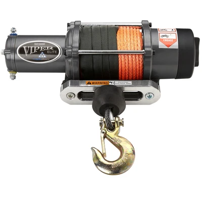 $327.99 • Buy VIPER Elite 5000lb UTV Winch Kit W/ 60 Feet ORANGE AmSteel-BLUE Synthetic Rope