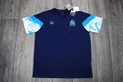 Bnwt Olympique Marseille France Training Football Shirt 2022-2023 Jersey Large • $29.99