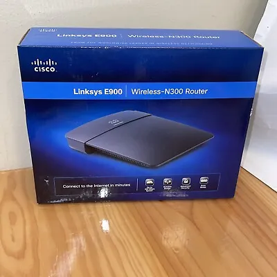 Linksys E900 Wireless N300 Router - Open Box - No Plug • $4.99