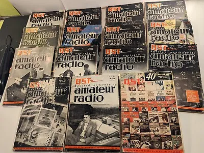 15 QST Amateur Radio Magazine 1949-1955 • $25