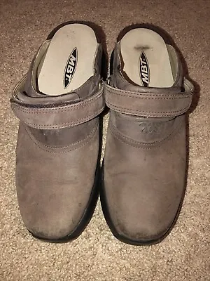 MBT Mary Jane Brown Leather Rocker Comfort Walking Shoes Womens Sz 8 • $27.99