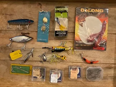 Vintage Fishing Lure Hook Tackle Lot Used As Is  • $39.20
