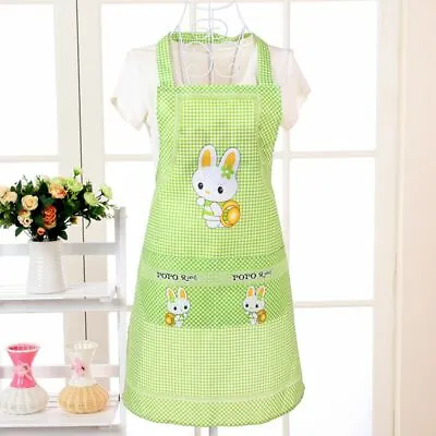 Cooking Apron Kitchen Supplies For Adults Lady Women Household Cleaning Aprons • £3.16