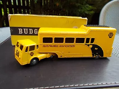 £49.50 • Buy Budgie #218 Seddon 'jumbo' Mobile Traffic Control Unit 'automobile Association'
