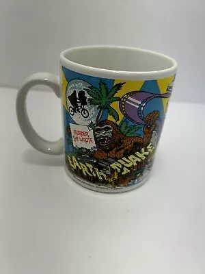 Vintage Universal Studios Florida Mug 1988 E.T. Jaws King Kong Bates Motel Yogi • $24.99