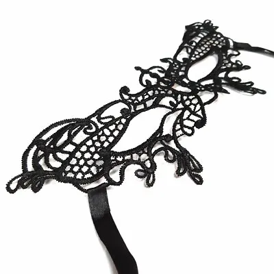 £10.99 • Buy Adults Black Lace Butterfly Eye Mask -  For Masquerade Party Fancy Dress Hen