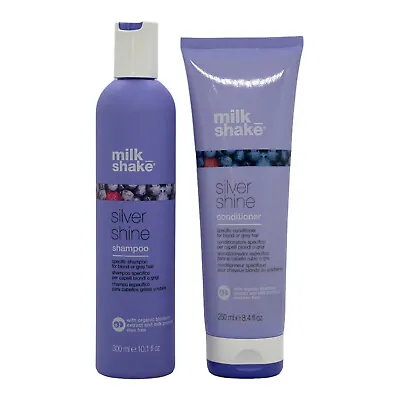 Milk Shake Silver Shine Shampoo 10.1 Oz & Conditioner 8.4 Oz Set • $20.97