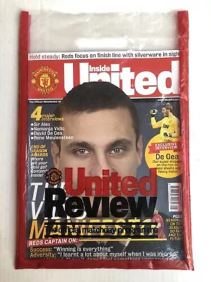 Inside United. The Official Manchester United Magazine. May 2013. • £4.49