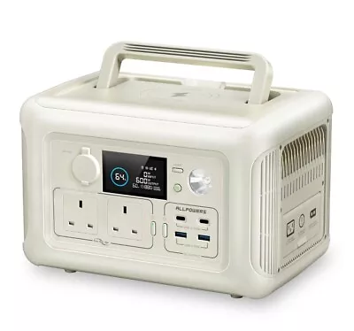 ALLPOWERS R600 299Wh 600W Portable Power Station For Outdoor Camping RV ✅⚡️ • £199