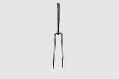 27”  X 1 1/4   Or 700c RACING BIKE FORK 25.4mm CHROME 255mm LONG STEERER CHROME • £29.99