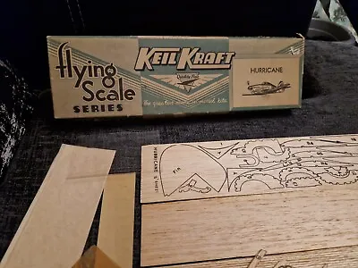 £32 • Buy Vintage Keil Kraft Model Aeroplane Kits Hurricane