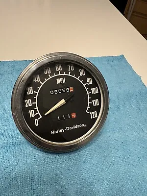 Harley Davidson Shovelhead Gauge Speedometer Speedo Gauge 1 To 1 Ratio • $139