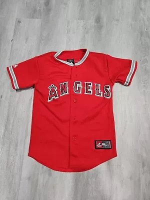 Majestic MLB LosAngeles Angels Jersey Vladimir Guerrero Red  Youth M • $35