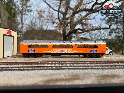 Circus Train CWM 43 Open Air/Fan Car Sides HO Scale Walthers ACF Heavyweight ... • $43.99