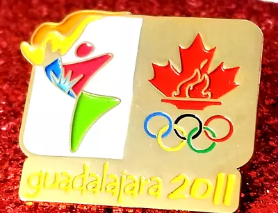 2011 GUADALAJARA Pan American Games Pan Am  CANADA NOC Pin • $11.63