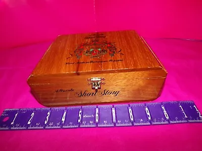 Arturo Fuente Short Story Cigar Box A. Hand Made In The D. R. Est. 1912 • $6.29