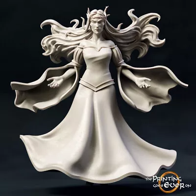 Elf Elven Witch Wizard Sorcerer Cleric Miniature | D&D DnD |  • $8.99