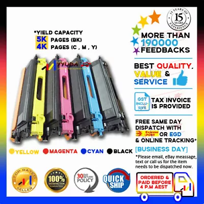 5 NoN-OEM TONER TN155 For BROTHER DCP-9042CDN MFC-9450CDN MFC-9840CDW MFC-9440CN • $115.90