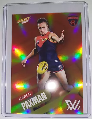 Select AFLW 2022 Footy Stars Sunset Parallel -  PS207 Karen Paxman • $1