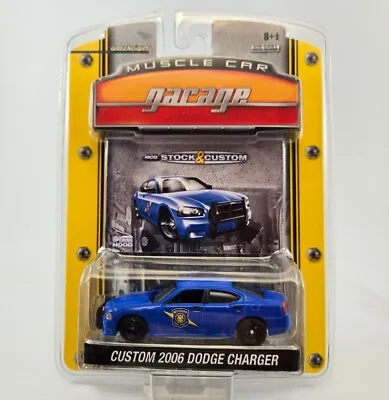 GreenLight Muscle Car Garage Custom 2006 Dodge Charger Michigan State Police • $29.95