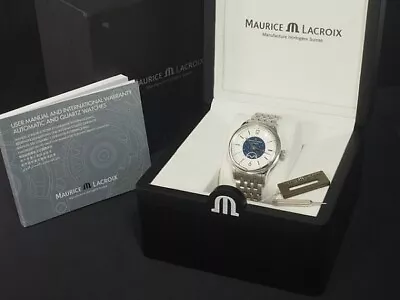 Near Mint Maurice Lacroix Les Classic Moon Phase Lc6168-SS002-122-1 Men's Used • $2206.98