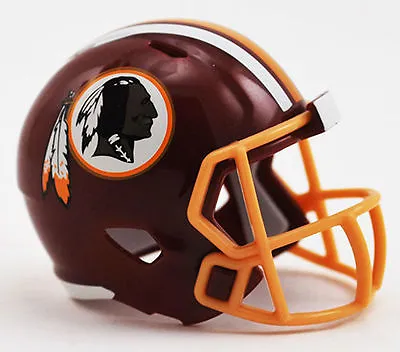 Washington Redskins Nfl Riddell Mini Speed Pocket Pro Helmet Nov 2019 Loose • £15