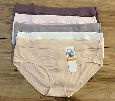 5-Pack Felina Modal Stretch Hipster Underwear S M L XL NWT • $18.99