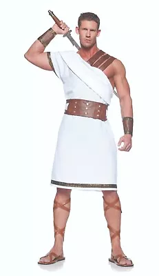 £60.91 • Buy Underwraps Greek Warrior Gladiator Spartan Adult Mens Halloween Costume 29139