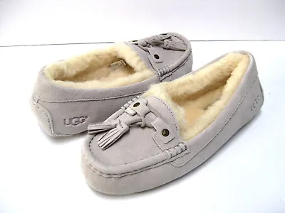 Ugg Litney Women Slipper Suede Feather Us 6 /uk 4.5 /eu 37 /jp 23 • $79.99