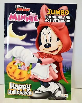 Disney Junior Halloween Minnie Mouse Trick Or Treat Coloring Book Bendon • $4