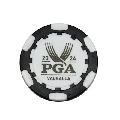 2024 PGA Championship Valhalla Magnetic Clay Poker Chip - Golf Ball Marker • $8.49